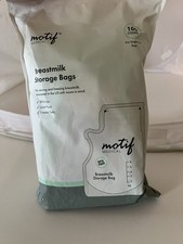 Motif Medical Breastmilk Storage Bags 100 Count BPA Free Leak Proof NEW Sealed