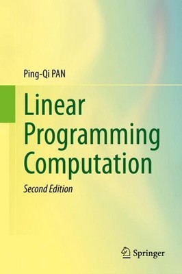 Linear Programming Computation by Ping-Qi PAN (English) Hardcover Book