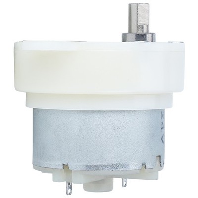 12V Slow Speed Small Geared Motor Gear Box Mit Terminal Mute Gear Rotation AK