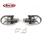 for BMW R1200GS Adventure 2005-2012 Wide Pivot Front Rider Foot Pegs Footrest