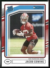 2024 Panini Donruss - Rated Rookie Jacob Cowing #378 (RC)