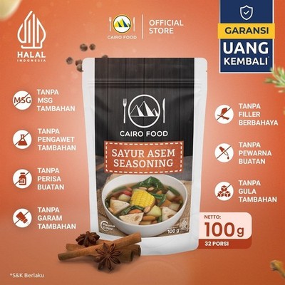Sayur Asem Gewürzmischung No MSG Sweet Heat Chili Crisp Smoky Wood-Fired