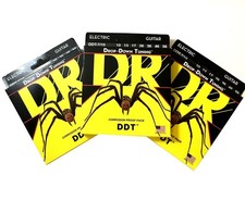 DR Guitar Strings Electric 3 Sets DDT 7-String Drop Down Tuning 10-56