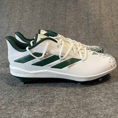 Adidas Adizero Afterburner Baseball Cleats White Green IG2308 Men’s Size 12.5 - Picture 6 of 12