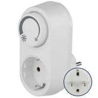Rev Steckdosendimmer – Dimmer FüR Led, GlüH- & Hochvolt-Halogenlampen - Einfache