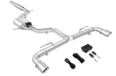 Catback Exhaust System Muffler Kit for 2015 2021 Golf MK7 / MK7.5 GTI