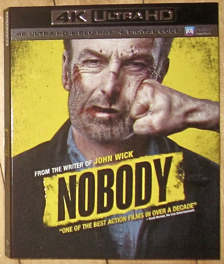 Nobody 4k Ultra HD + Blu-ray + Digital Universal Studios June 2021