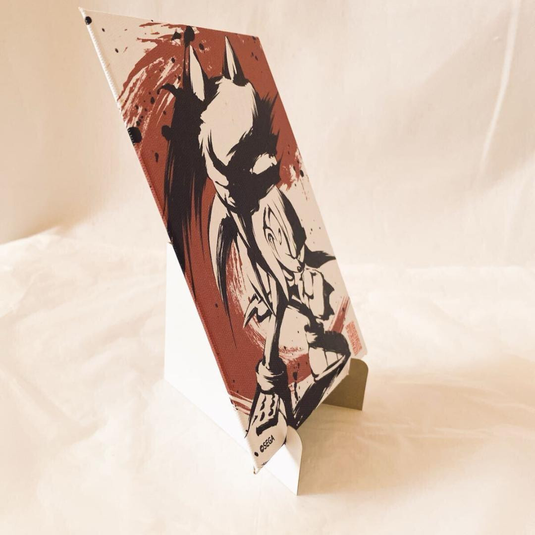 SONIC The Hedgehog Knuckles canvas art Ink Painting