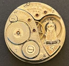 Antique 1908 Elgin BW Raymond 240 Pocket Watch Movement Running Ticks 18s 19j