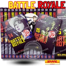 Battle Royale Manga Volume 1-15 (Half/Full Set) English Comics by Koushun Takami