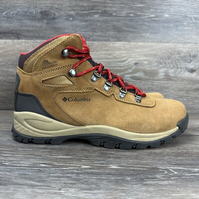 Columbia Boots Women Size 7.5 Newton Ridge Plus Waterproof Amped Hiking Outdoor