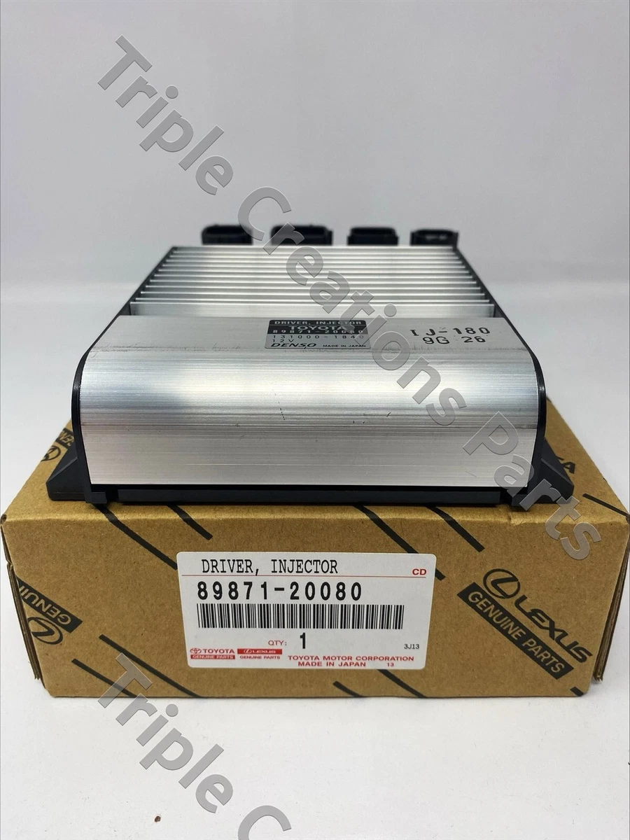 8987120080 Genuine Toyota Driver Injector 89871-20080 OEM | eBay