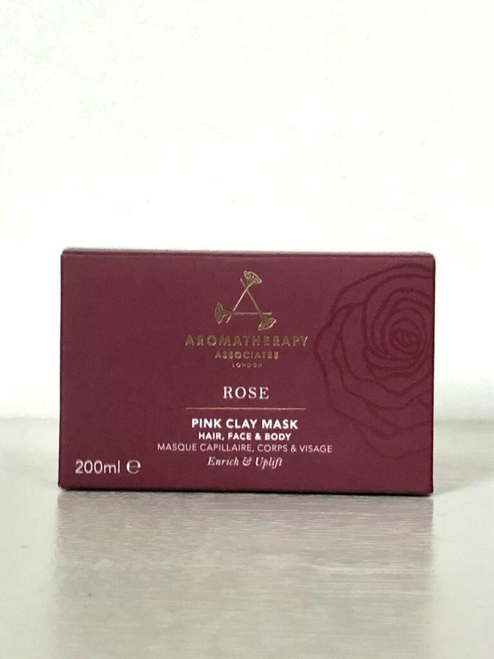 Маска из розовой глины Aromathetherapy Associates 200 мл СОВЕРШЕННО НОВАЯ В КОРОБКЕ РЕКОМЕНДУЕМАЯ РОЗНИЧНАЯ ЦЕНА 42 фунта - Изображение 3 из 3