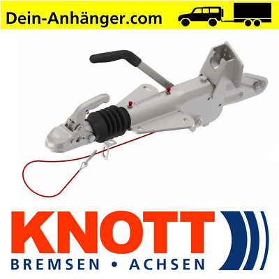 Knott KF 27 B GF K27-A Auflaufeinrichtung mit Stützradkonsole 1400 bis 2700 Kg