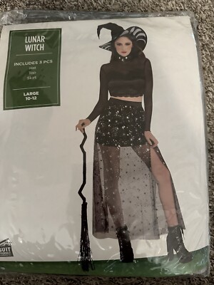 New! Size L Lunar Witch Costume Costume Halloween Fancy Dress