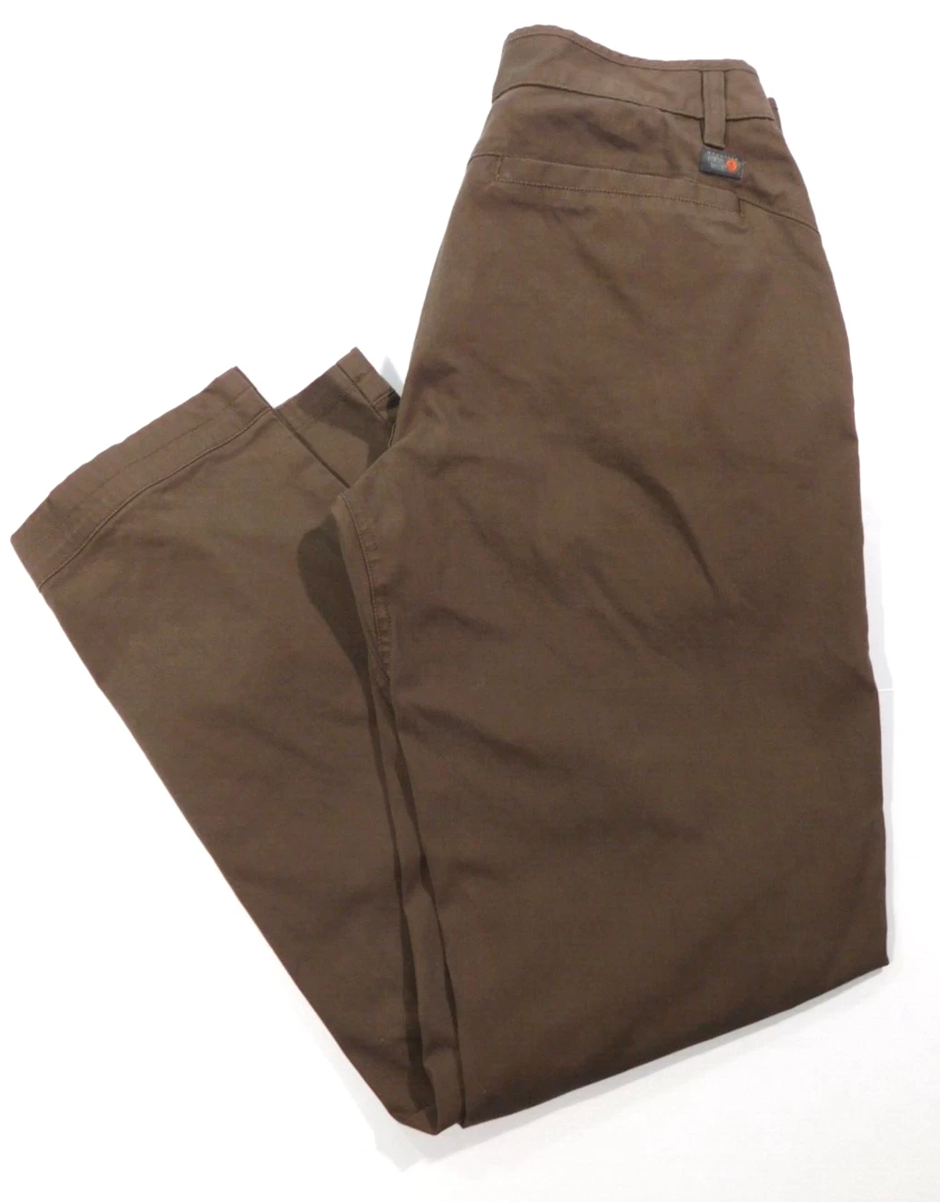 Mountain Hardwear Chino Hiking Pants Men's size 30x30 Green Nylon Blend Zip Fly