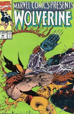 Marvel Comics Presents # 16 - Colossus Black Panther High Grade 1989