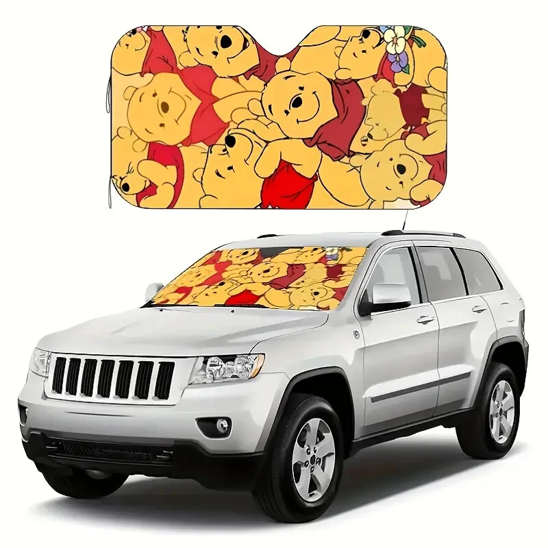 Disney Winnie the Pooh Car Sunshade, UV Protection, Accessories