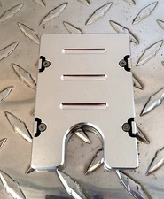 BilletVault Wallet, Aluminum RFID protection, anodized clear front pocket U.S.A.