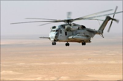 Poster, Many Sizes; Ch-53E Super Stallion Helicopter Near The Iraq Syria Border