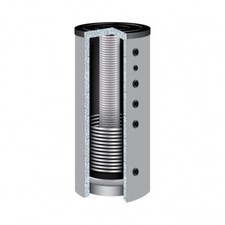 1000 Liter TWL Hygienespeicher 180° KER-1000 1 Wärmetauscher 120mm Isolierung