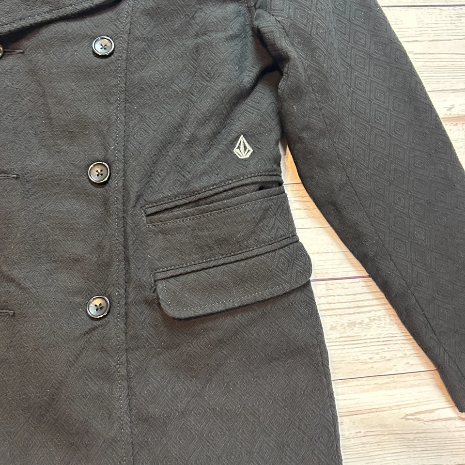 Chaquetón Volcom Stone negro forro acolchado jóvenes niñas talla grande Foto 2 de 4