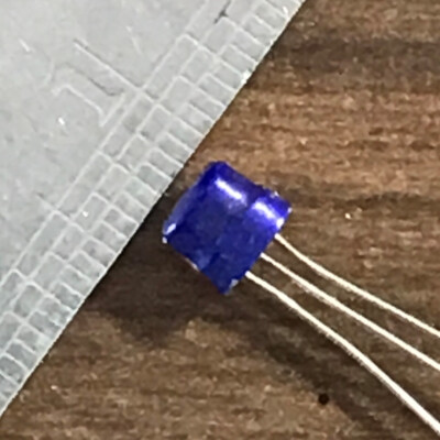 15ea Tiny Blue Raytheon PNP Germanium Transistors Vceo 20 Hfe 10 To 85