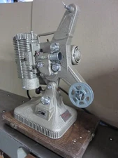 Vintage Keystone Commander Deluxe Model K-108 Projector W/Case Working Condition