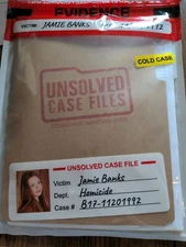 UNSOLVED CASE FILES Cold Case Murder Mystery Game Jamie Banks