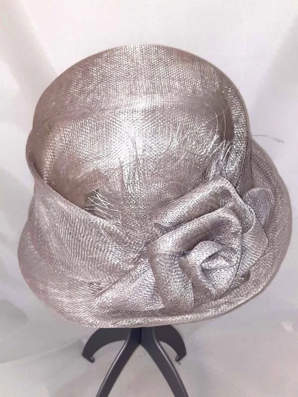 ROSSOMENTA CAPPELLO CERIMONIA PORKY 100% CANAPA VARI COLORI - Immagine 4 di 4