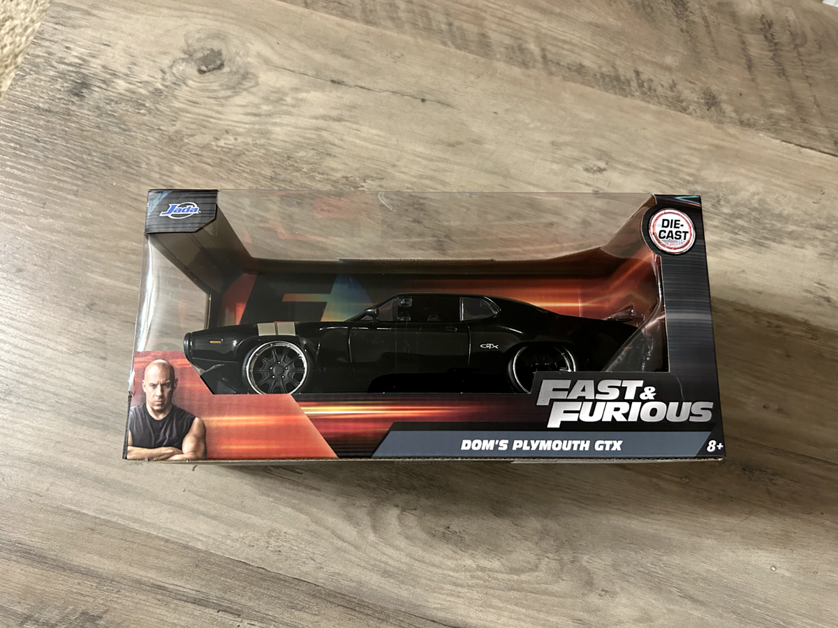 Jada Toys Fast & Furious 8: Dom's Plymouth GTX 1:24 Scale | eBay