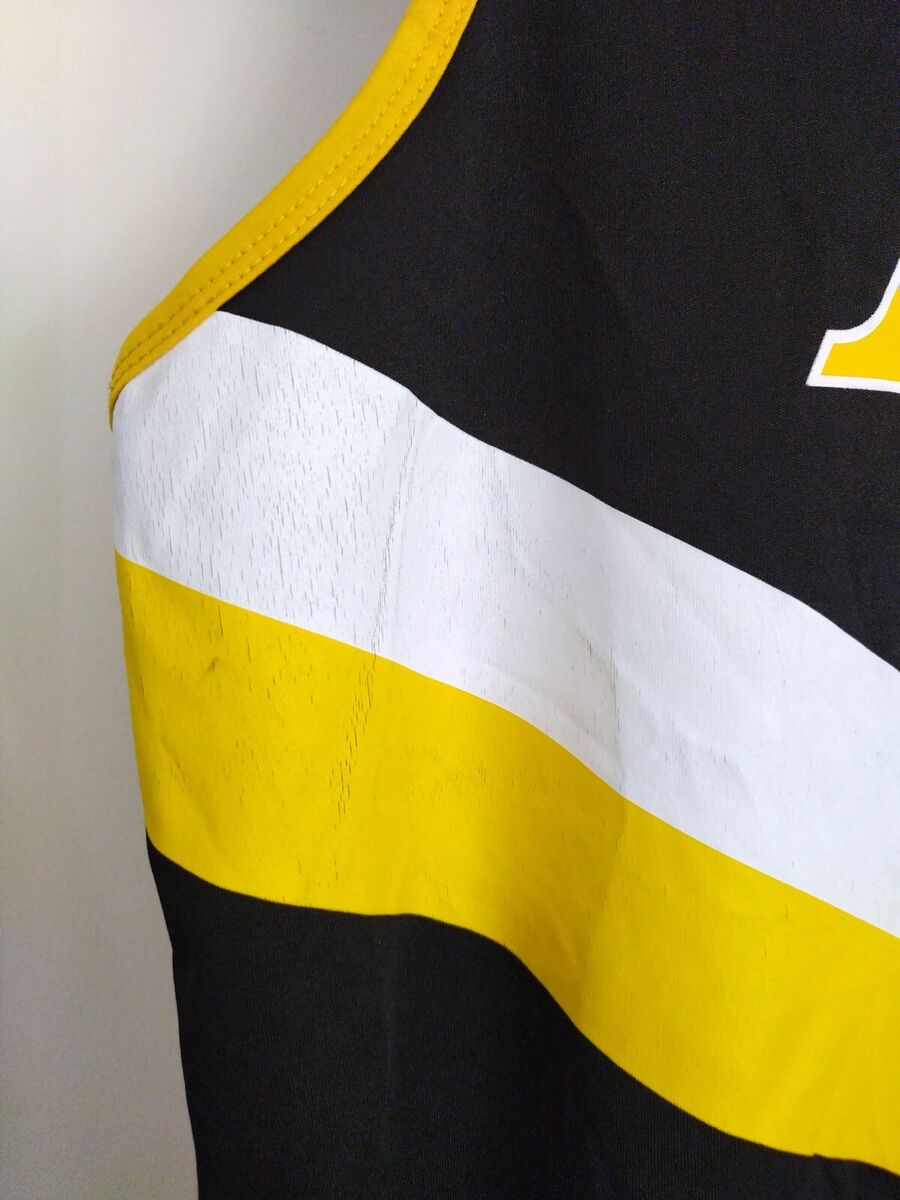 black and yellow lebron jersey