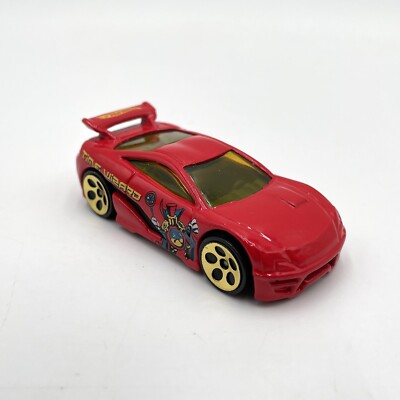2002 MATTEL INC HOT WHEELS YU-GI-OH! SEARED TUNER TIME WIZARD TOY CAR