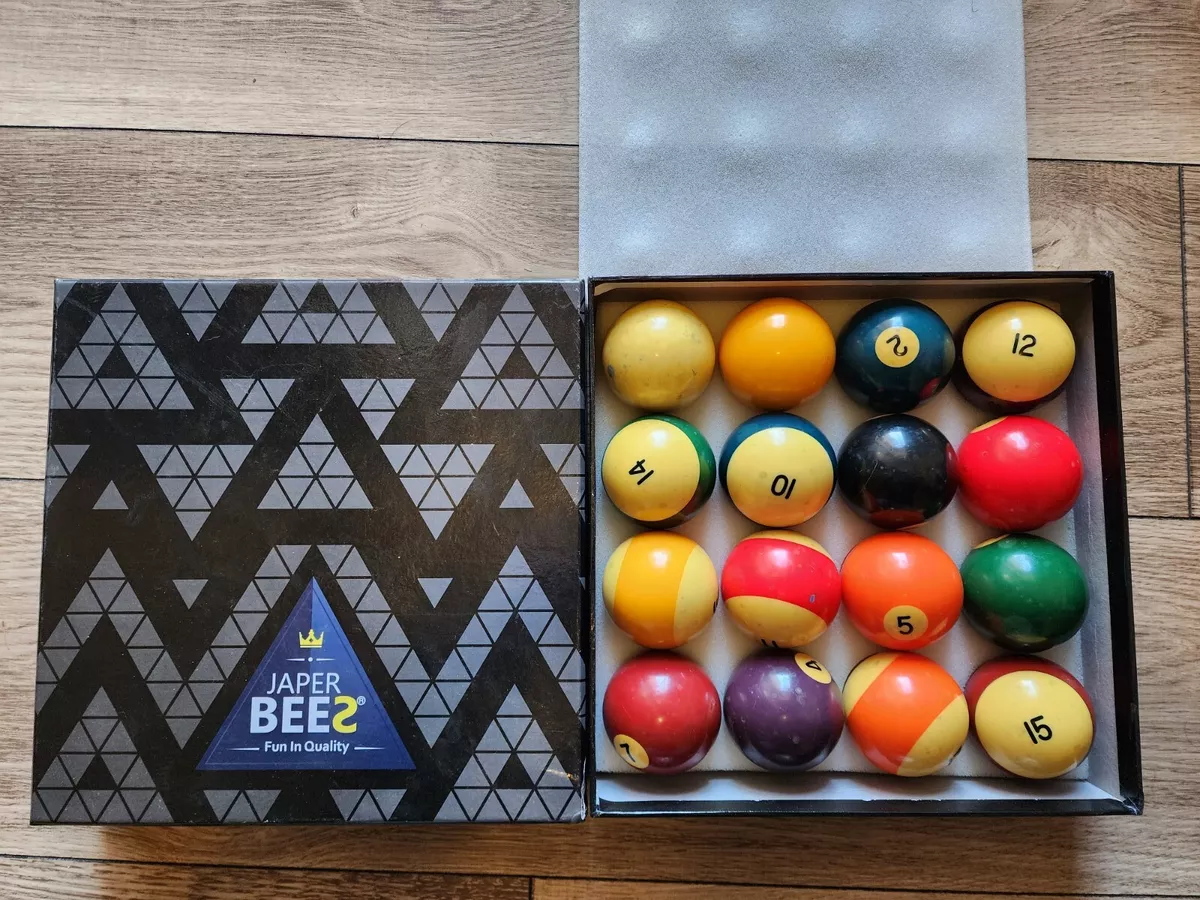 JAPER BEES Pool Balls Billiard Balls Pool Table Balls Set