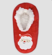 Carter's Just One You Toddler Santa Slipper Socks - Red 4T-5T