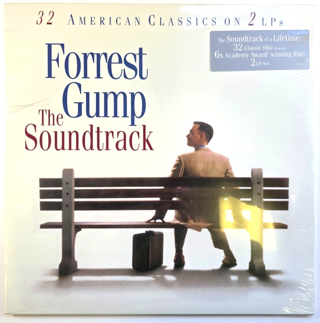 Forrest Gump OST 2 x LP Album vinyl record compilation 2022 reissue on Epic
