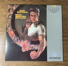 Every Which Way But Loose (Laserdisc,1978) Rare Clint Eastwood Great Condition