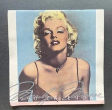 Marilyn Monroe 1990 Vintage Original Calendar 12 Art Photos large Format Rare