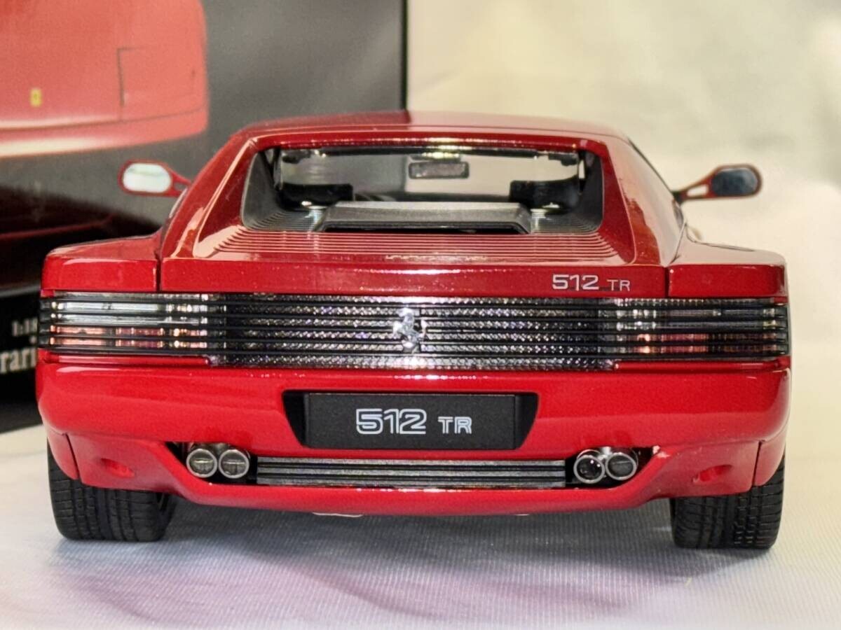 Ferrari 512 TR 赤　テスタロッサ　模型 Ferrari 512 TR 赤テスタロッサ模型