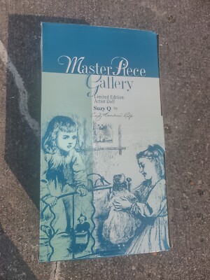 Suzy Q 14” Porcelain Seated Doll by Cindy Marschner Rolfe Yellow - Main Image