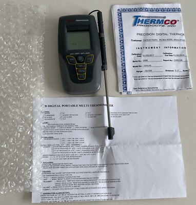 Thermco Multi Thermometer CH4146 Mini Digital Normal Temperature Sensing Time