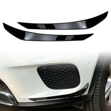 Glossy Black Front Bumper Lip Splitter Spoiler For Mercedes Benz GLB X247 20-21