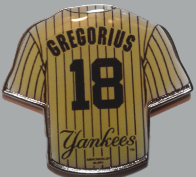 Yankees Baseball Didi Gregorius Jersey NY Yankees Pin RARE Didi