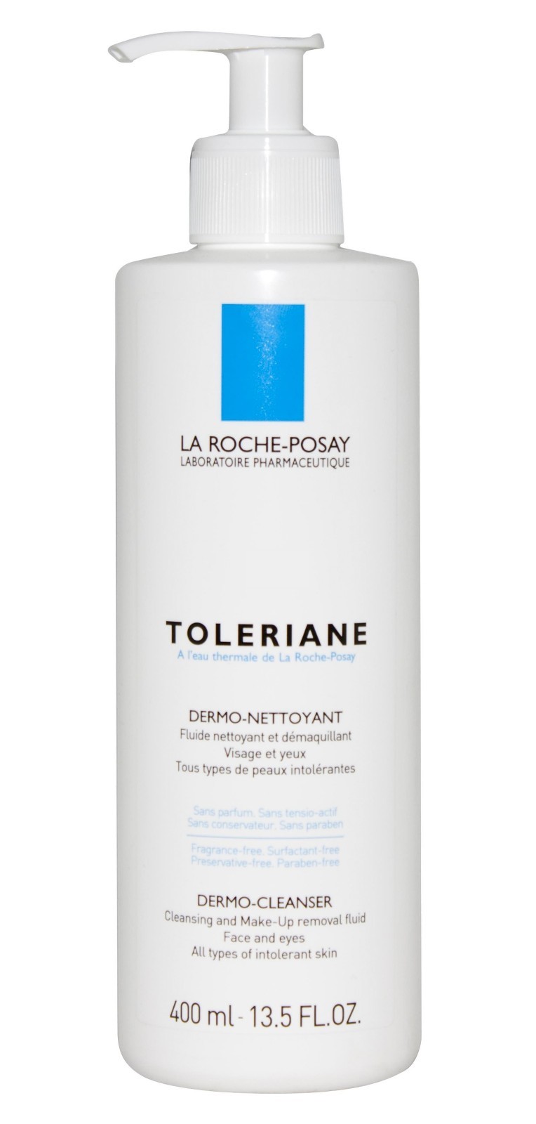 La RochePosay Toleriane DermoCleanser 400ml Make Up Remover Face
