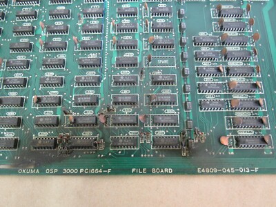 OKUMA OSP 3000 PC-1664-F FILE BOARD E4809-045-013-F | eBay
