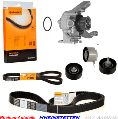 JEEP CHEROKEE KJ 2.5 2.8 CRD Zahnriemen+3xSpann/umlenkrolle+6PK2870+Wasserpumpe