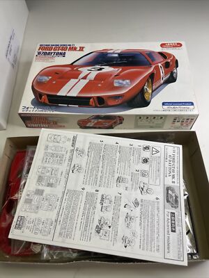 Fujimi Ford GT40 Mk II 67 Daytona Historic Racing 1/24 Scale Sealed Hobby Model