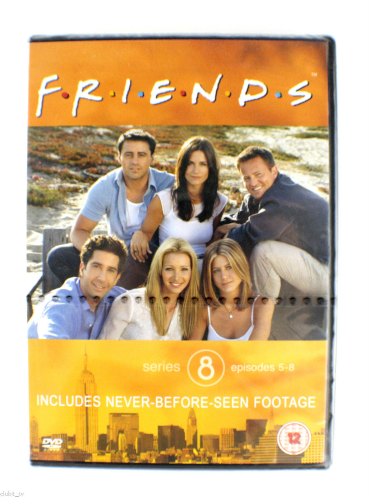 Friends TV Series 8 Episodes 5-8 - DVD R2 PAL - New & Sealed - Collectable Gift