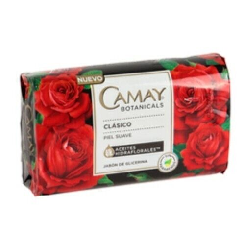 CAMAY BOTANICALS BAR SOAP CLASSIC RED ROSE  5.3 OZ - Picture 1 of 1