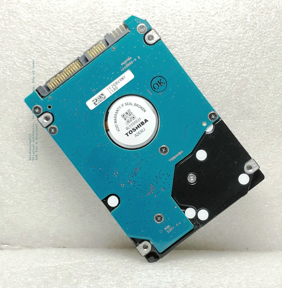 Toshiba MK1060GSCX 100G SATA wide temperature/shockproof car dedicated HDD - Image 3 of 4